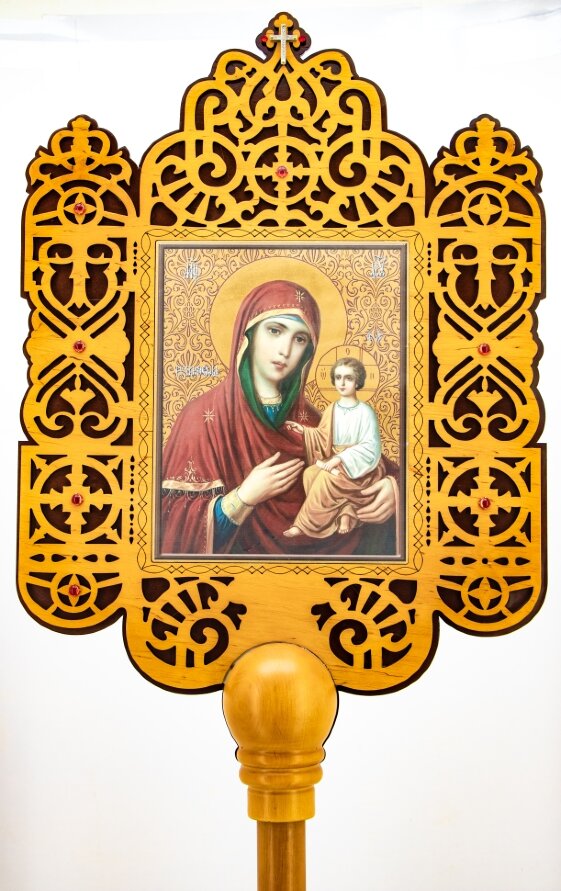 Запрестольна ікона №3 (дер.) 87х55,5см