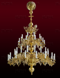 Панікадило 2 яруси, 56 свічок (№80)