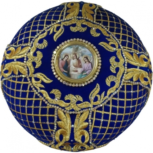 Митра "Сітка" синя