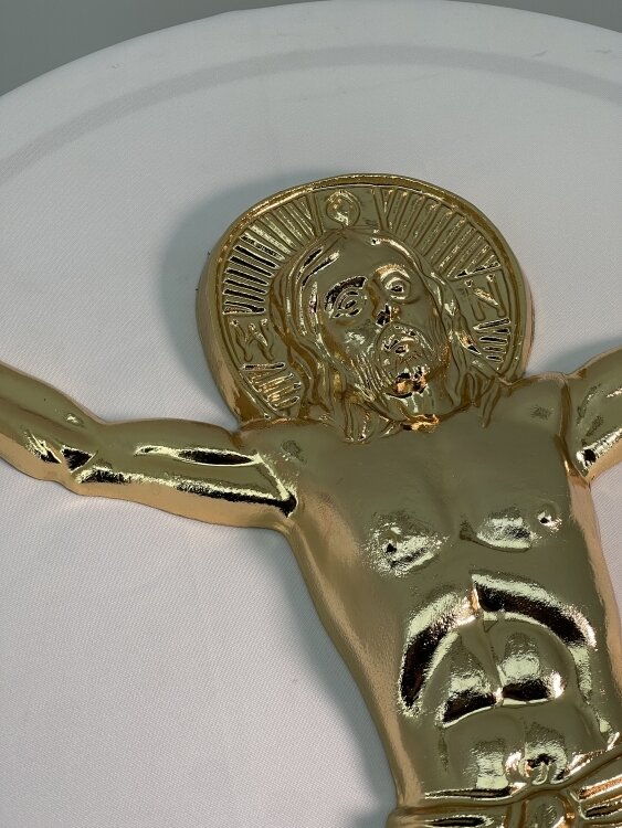 Розп&#039;яття Ісуса Христа 65х45 (латунь) 5 кг