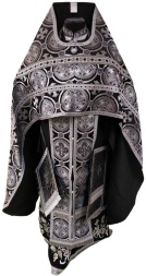 Облачення священника, з парчі "Київський хрест" з пришивним галуном