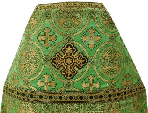 Облачення священника, з парчі "Київський хрест" з пришивним галуном