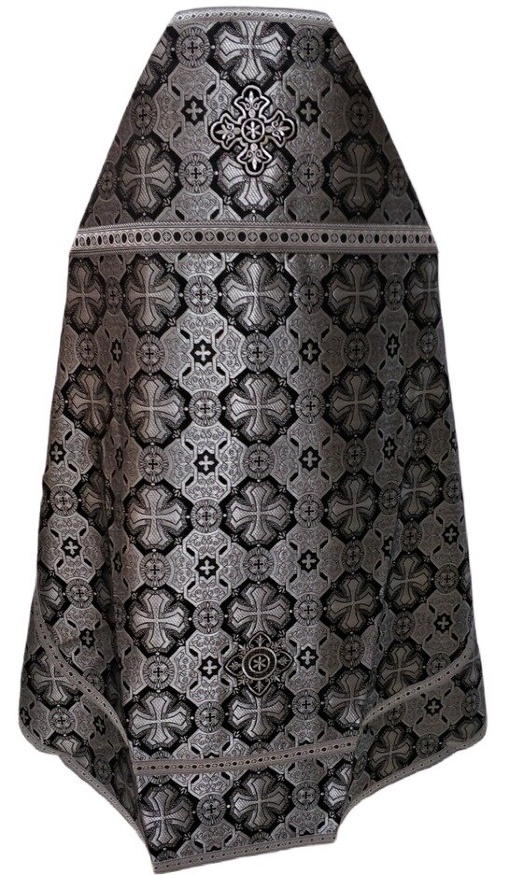 Облачення священника, з парчі "Афонський хрест" з пришивним галуном