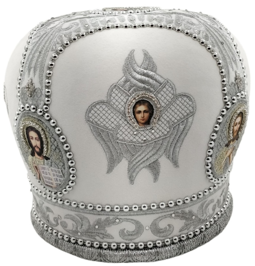 Митра "Херувим" біла