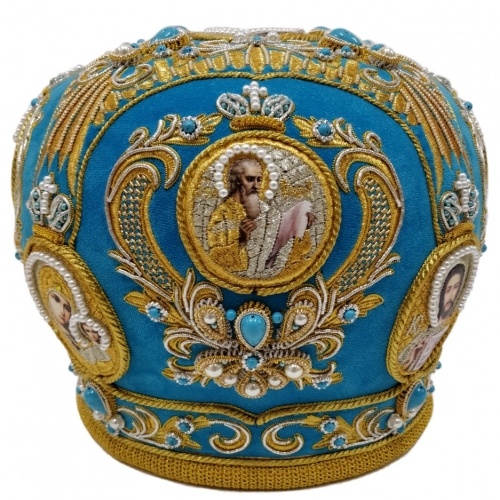 Митра "Корона" голуба