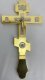 Хрест напрестольний, зол, нік ік., ср. Спас 33,5х17,5