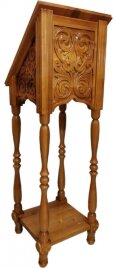Аналой бічний, 40х40см, (Висота 136-100см)