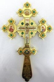 Хрест металевий кит. №10