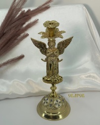 Підсвічник Ангел, латунь, 36х15см №7 - 1