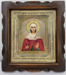 Ікона св. муч. Наталія 19х17