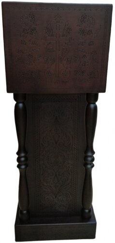 Аналой бічний, 43х43 см, (Висота 117-93см)