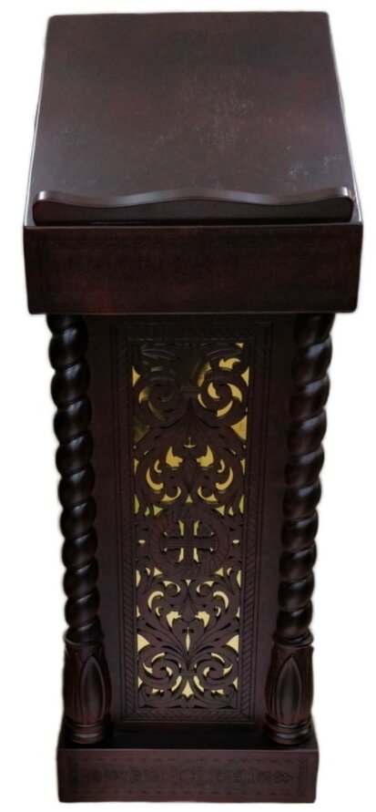 Аналой бічний, 43х43 см, (Висота 117-93см)