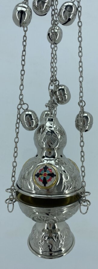 Кадило &quot;Виноград&quot; з емаллю, з дзвіночками