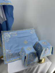 Облачення вишите на парчі вишивка "Троянда" 