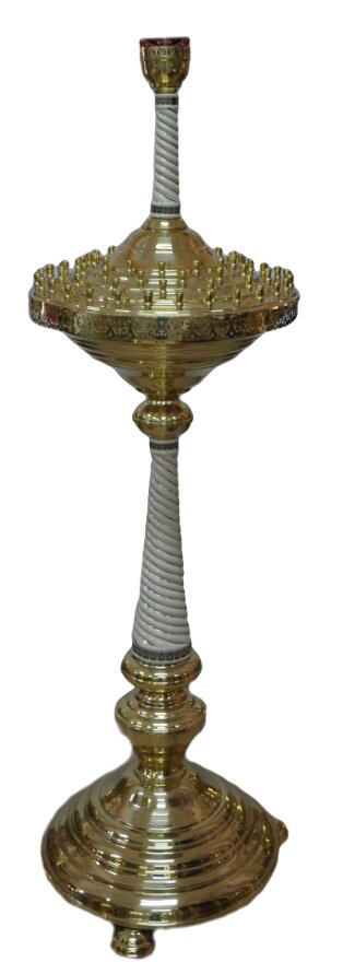 Підсвічник (кераміка) 70св. №6 - 5 - 1