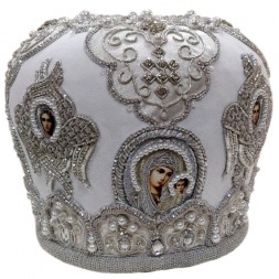 Митра "Херувим" біла