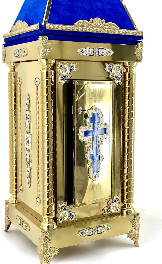 Аналой кліросний (мет.) 52х52см, (висота 170-104см) 