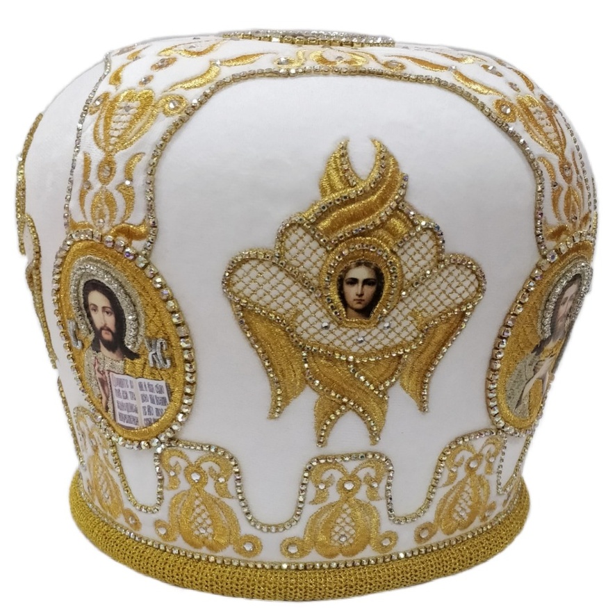 Митра "Херувим" біла