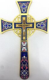 Хрест напрестольний, кит. №7 &quot;Мальтійський&quot; 29x18см