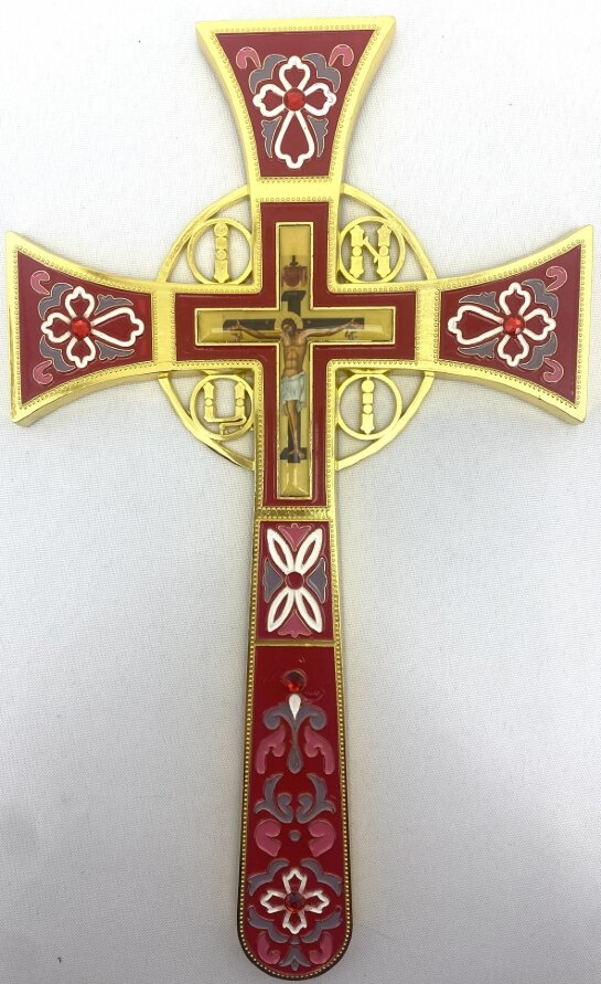 Хрест напрестольний, кит. №7 &quot;Мальтійський&quot; 29x18см