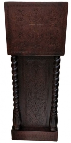Аналой бічний, 43х43 см, (Висота 117-92см)