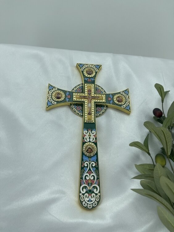 Хрест напрестольний, кит. №8 &quot;Мальтійський&quot; 29x18см