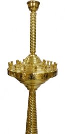 Підсвічник 24св. №2 - 4 - 1 (дитячий, латунь.)