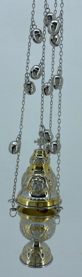 Кадило квітка, комбіноване, з дзвіночками