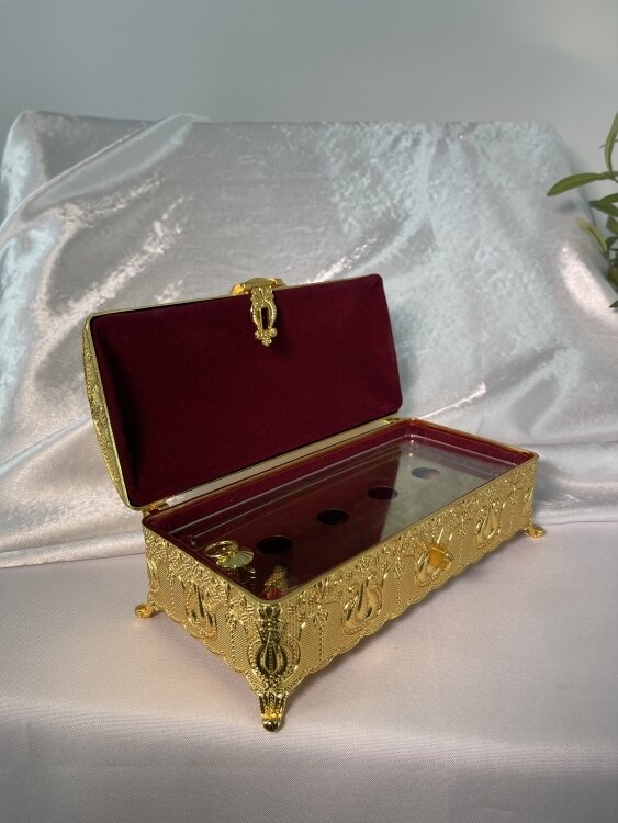 Мощевик на 4 капсули, (кит. під зол.)