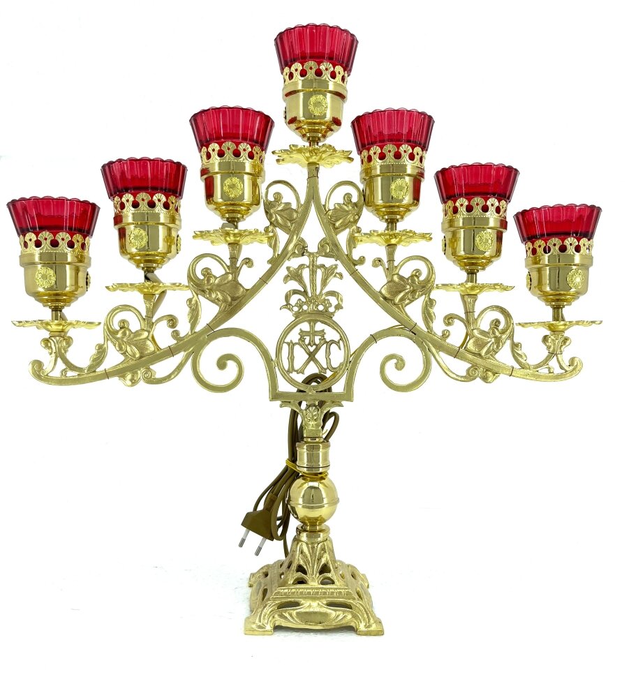 Семисвічник напрестольний (електричний)