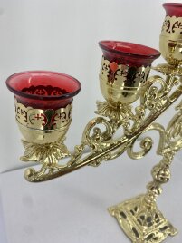 Семисвічник напрестольний (Христос) №10 - 1.