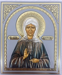 Ікона св. блаж. Матрона