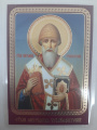 Ламінована ікона св. чуд. Спірідон Тріміфунтський (З. К. Р.)