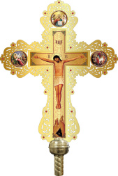 Запрестольний хрест № 4 55х84см