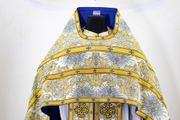 Облачення священника, з турецької парчі з пришивним галуном