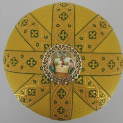 Митра "Пришивний галун" парча