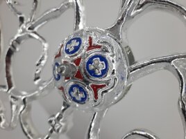 Семисвічник напрестольний №9 - 2, 67х55см (емаль, алюм.)