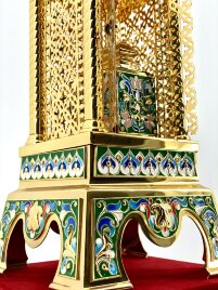 Даросховниця №2 (золото + емаль) ковпак 86х27см, даросховниця 60х17,5