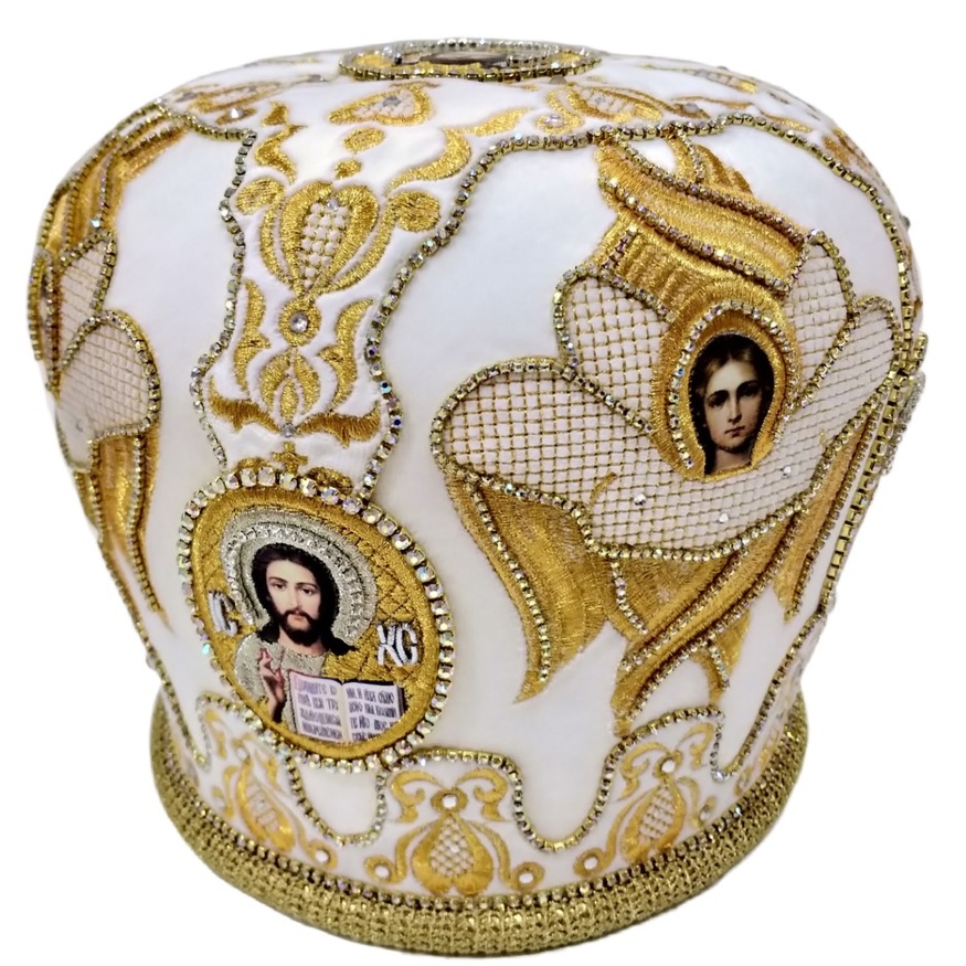 Митра "Херувим" біла