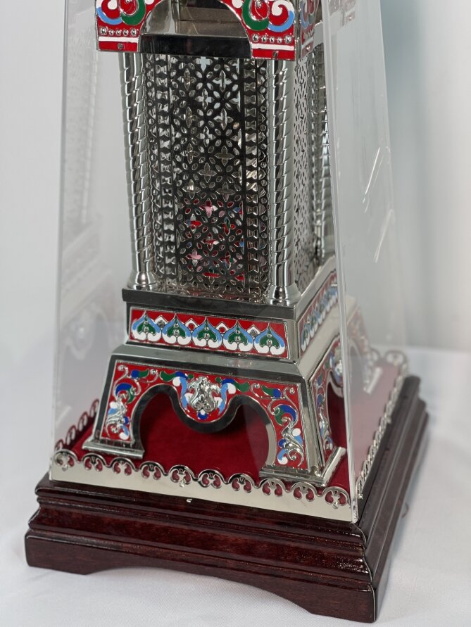 Даросховниця №2 (нікель + емаль) ковпак 86х27см, даросховниця 60х17,5