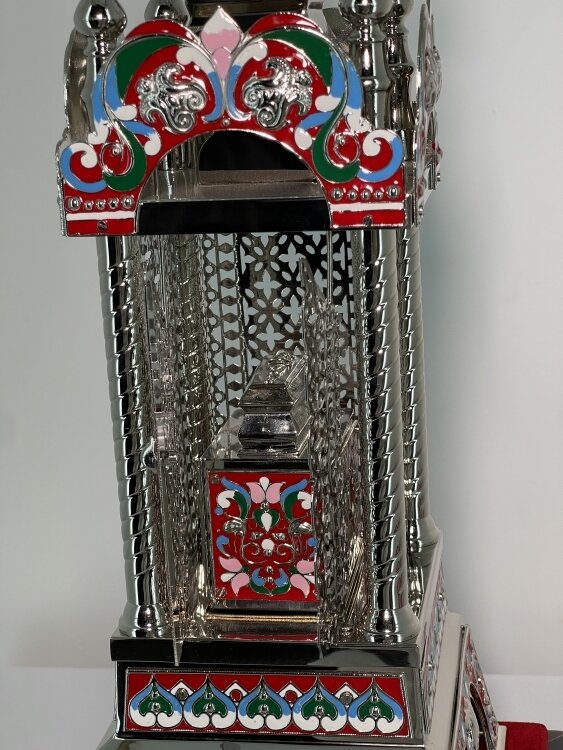 Даросховниця №2 (нікель + емаль) ковпак 86х27см, даросховниця 60х17,5