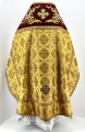 Облачення священника комбіноване з парчі, з вишитим опліччям, вишивка "Нова вишивка"