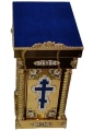 Аналой бічний, малий хрест 45,5х43,5см, (Висота 114-95см)
