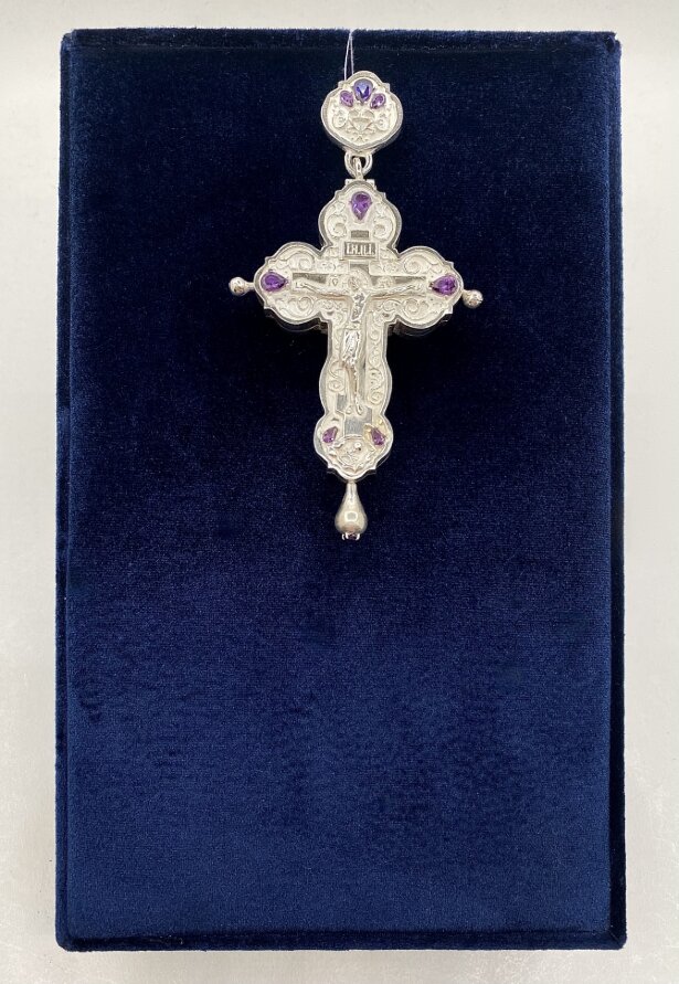 Хрест наперстний - мощовик (срібло)