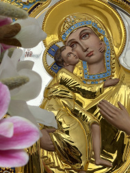 Ікона Богородиці "Феодорівська" (живопис, зол. ср.)