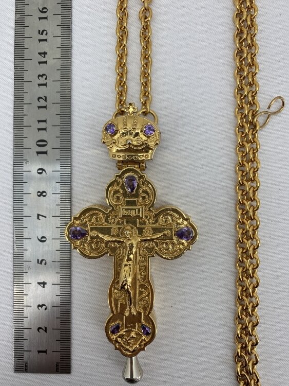 Хрест наперстний 11,5х5см (під зол.)