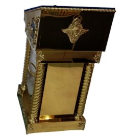 Аналой бічний, малий хрест 45,5х43,5см, (Висота 114-95см)