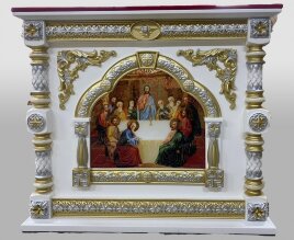 Престол 100х100см внутр. (103х124х124см) на 1 колону