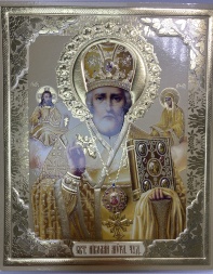 Ікона св. Микола Чудотворець (З. Ф.) 18х15