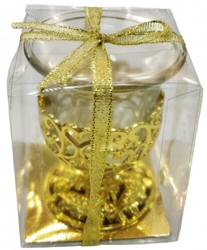 Лампада настільна (пластик) зол.